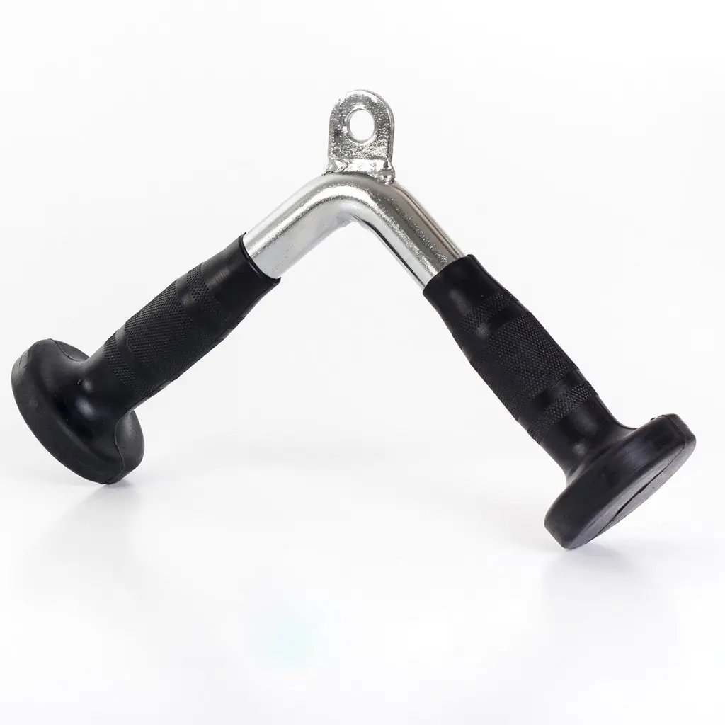 BARRA PARA TRICEPS EN V CON EMPUÑADURA