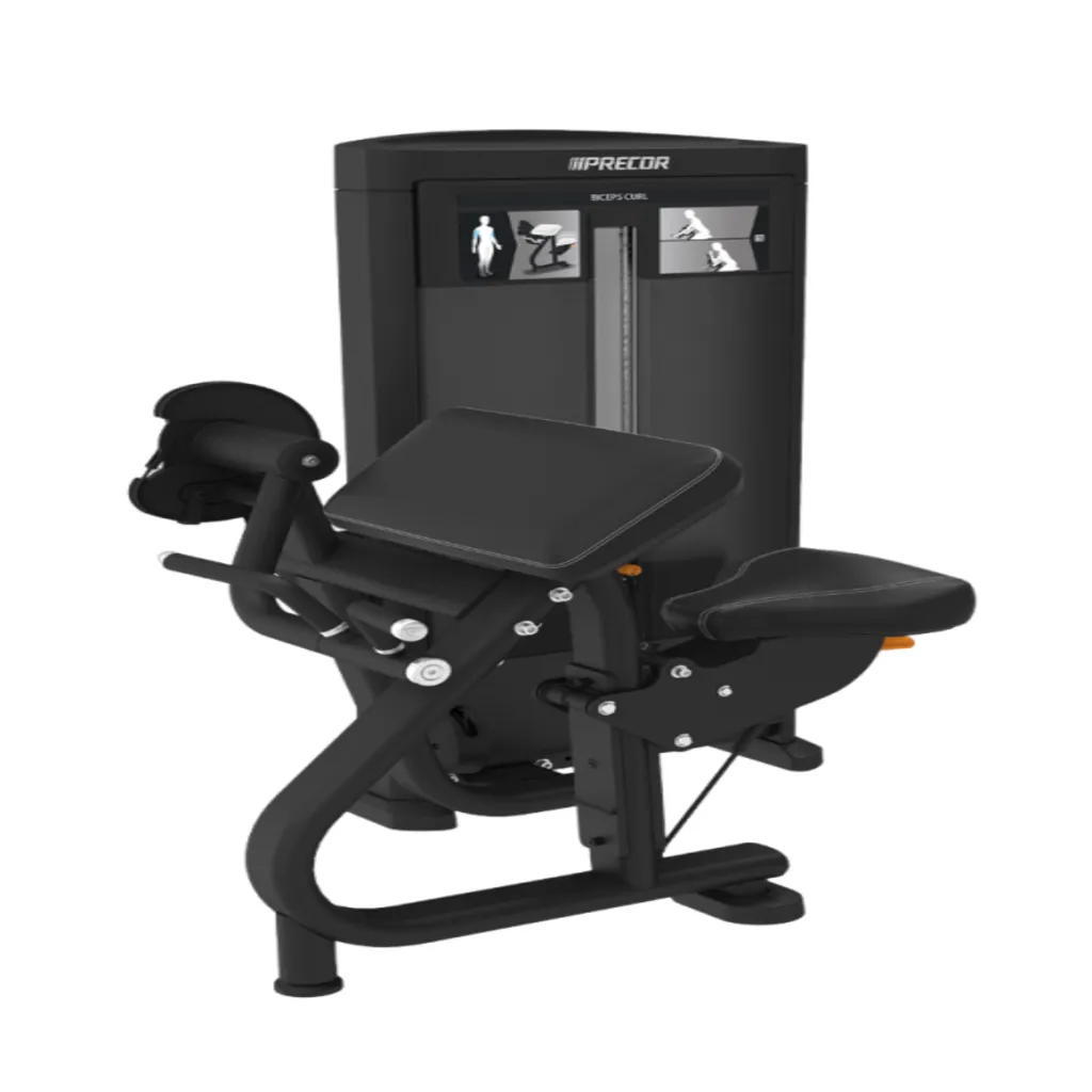 [RSL 204] BICEPS CURL W/BLACK UPHOLSTERY (PWRS204BKPTGBLKP)
