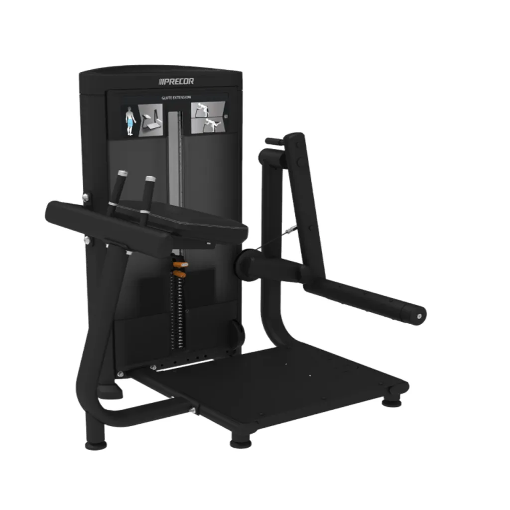[RSL 618] GLUTE EXTENSION W/BLACK UPHOLSTERY (PWRS618BKPTGBLKP)