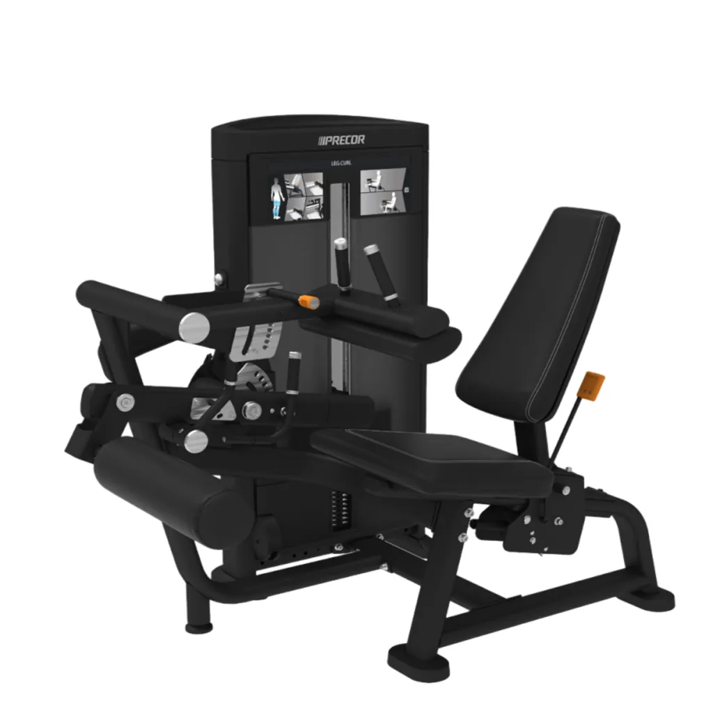 [RSL 619] SEATED LEG CURL W/BLACK UPHOLSTERY (PWRS619BKPTGBLKP)