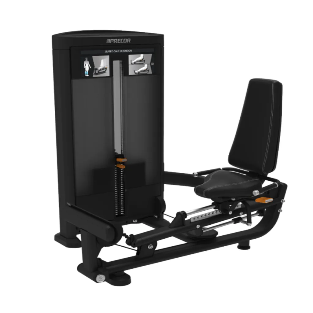[RSL 623] SEATED CALF EXTENSION W/BLACK UPHOLSTERY (PWRS623BKPTGBLKP)