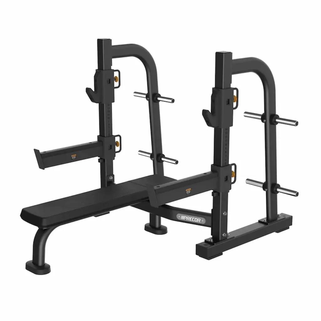[DBR 412] DBR 412 OLYMPIC SPOTTER BENCH W/BLACK UPHOLSTERY (PWSDBR412BKPBLK)