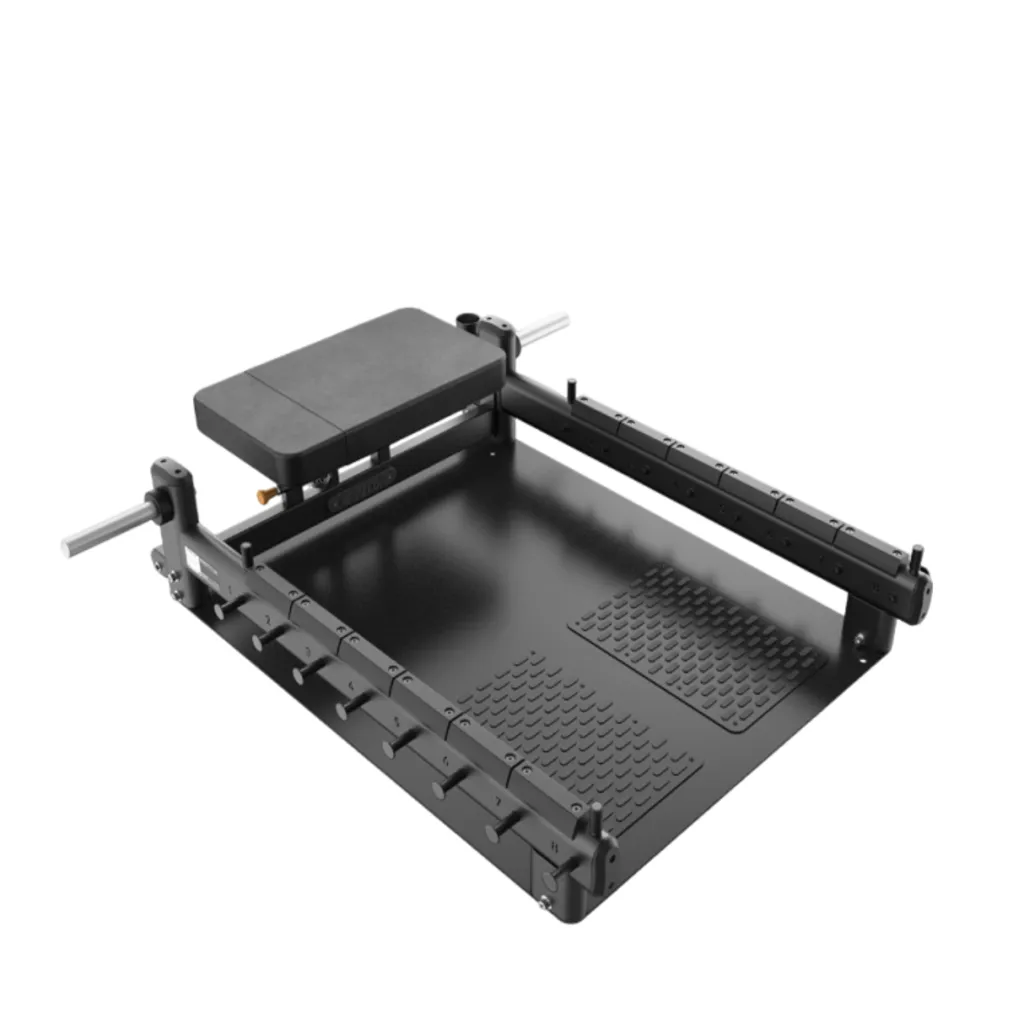 [DBR 712] GLUTE BRIDGE BENCH W/BLACK UPHOSTERY (PWSDBR0712BKPBLK)