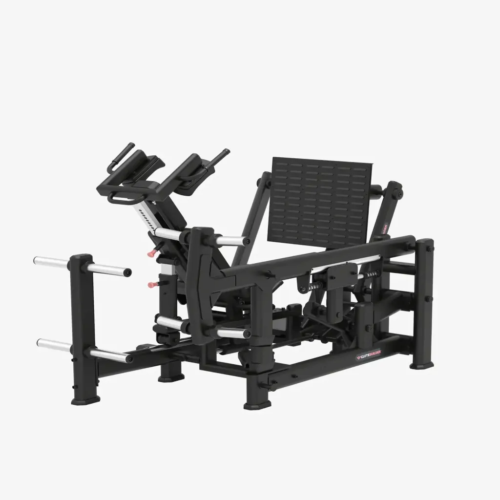 [GPL 604] GLUTE PRESS W/BLACK UPHOLSTERY (PWSGPL604BKPBLK)