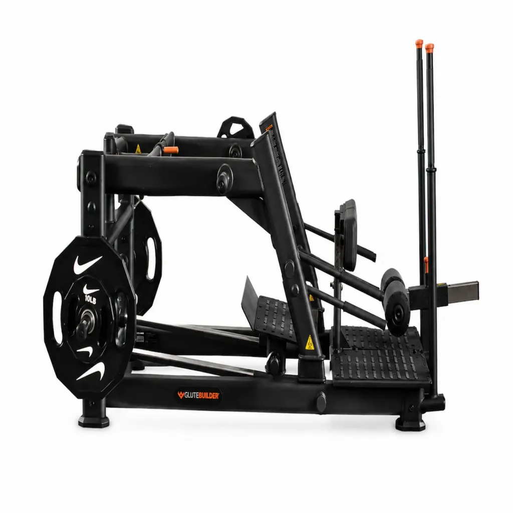 [GPL 625] GLUTE LUNGE W/BLACK UPHOLSTERY (PWSGPL625BKPBLK)