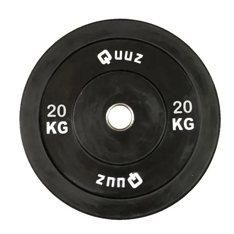 BUMPER DE 100% GOMA QUUZ NEGRO X 20 KG