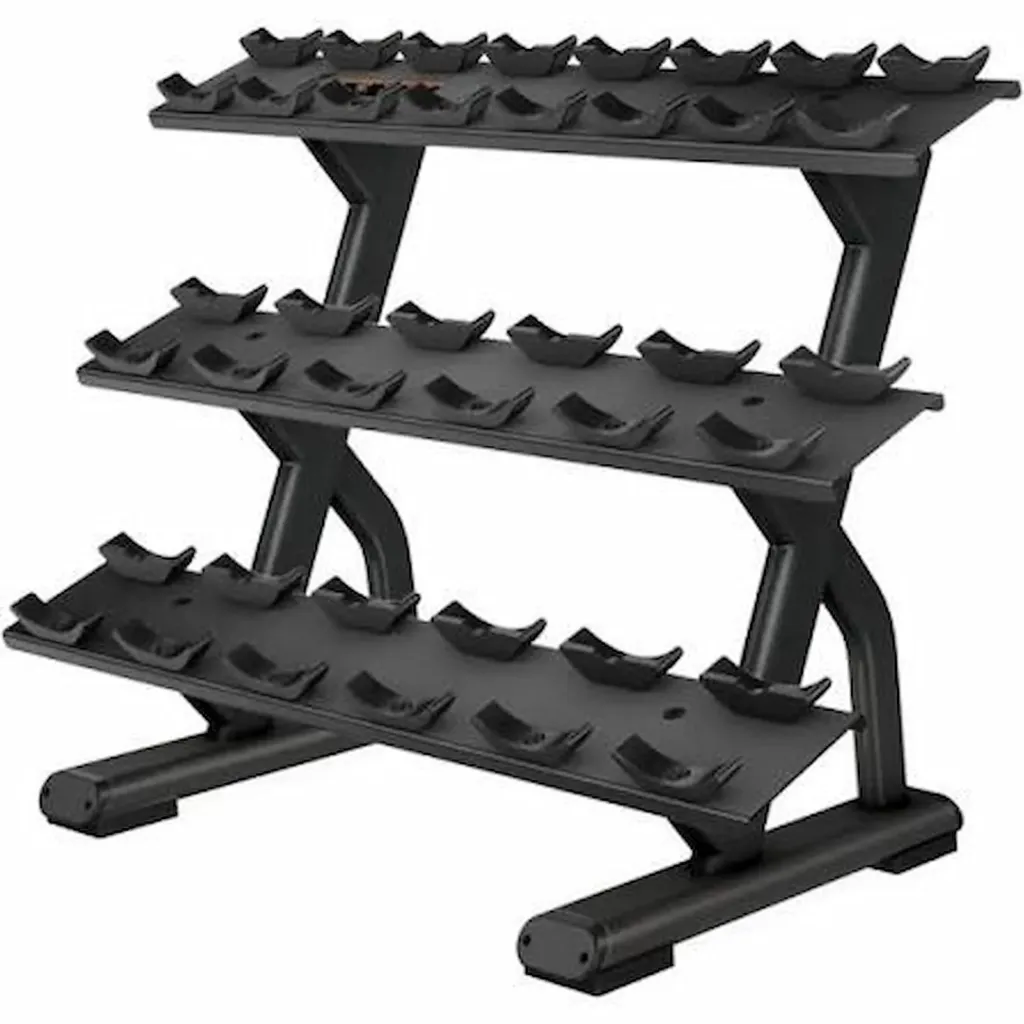 [DBR 814] 3-TIER, 10 PAIR DUMBELL RACK
